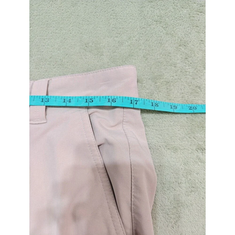 Columbia PFG Omni Shield Mens Sz 34 Beige Khaki Fishing Shorts 10 Inseam Pockets